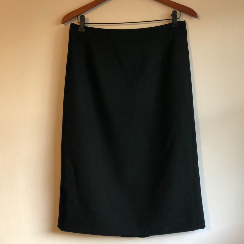 J crew 100% wool skirt size 10